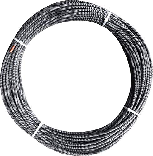 国産品　ユニック用ワイヤーロープ　8mm x 34m 純国産ユニッククレーン用ワイヤーロープ8mm 税込価格＆送料無料